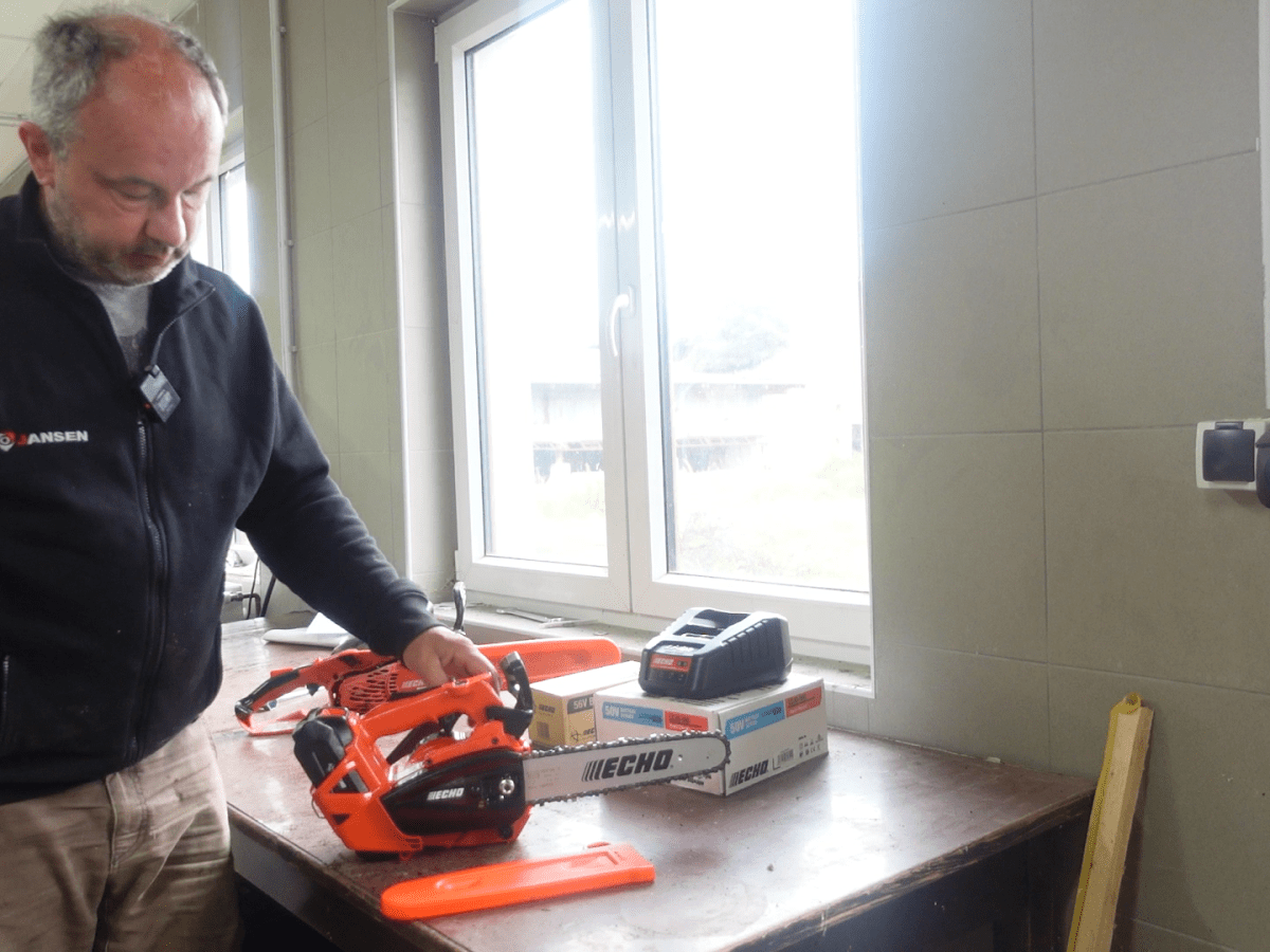 Echo Tophandle Akku-Kettensäge