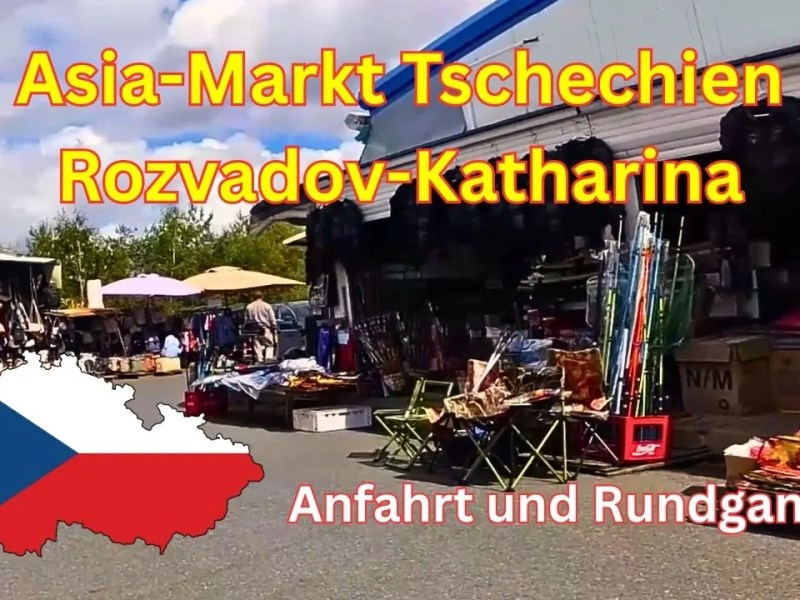 Von Rozvadov zum Tschechenmarkt Sv. Katharina: So kommt ihr zum Asia-Markt in&nbsp;Tschechien