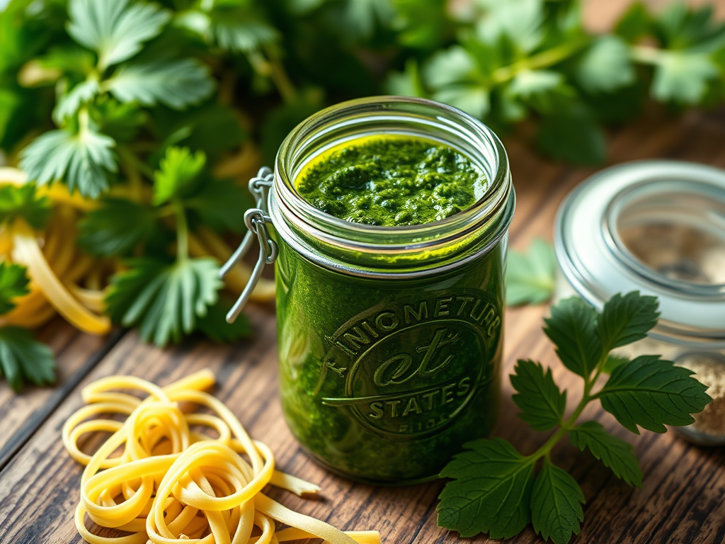 Brennnessel Pesto – Wilder Genuss