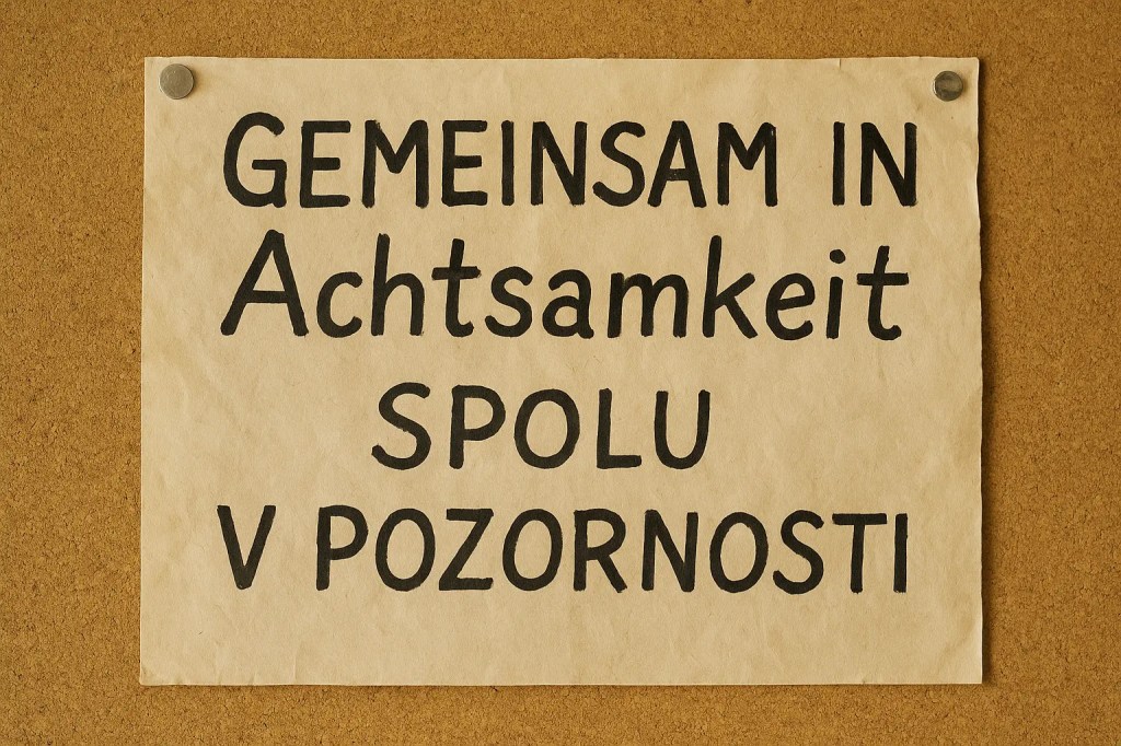 Eine Einladung zur Achtsamkeit