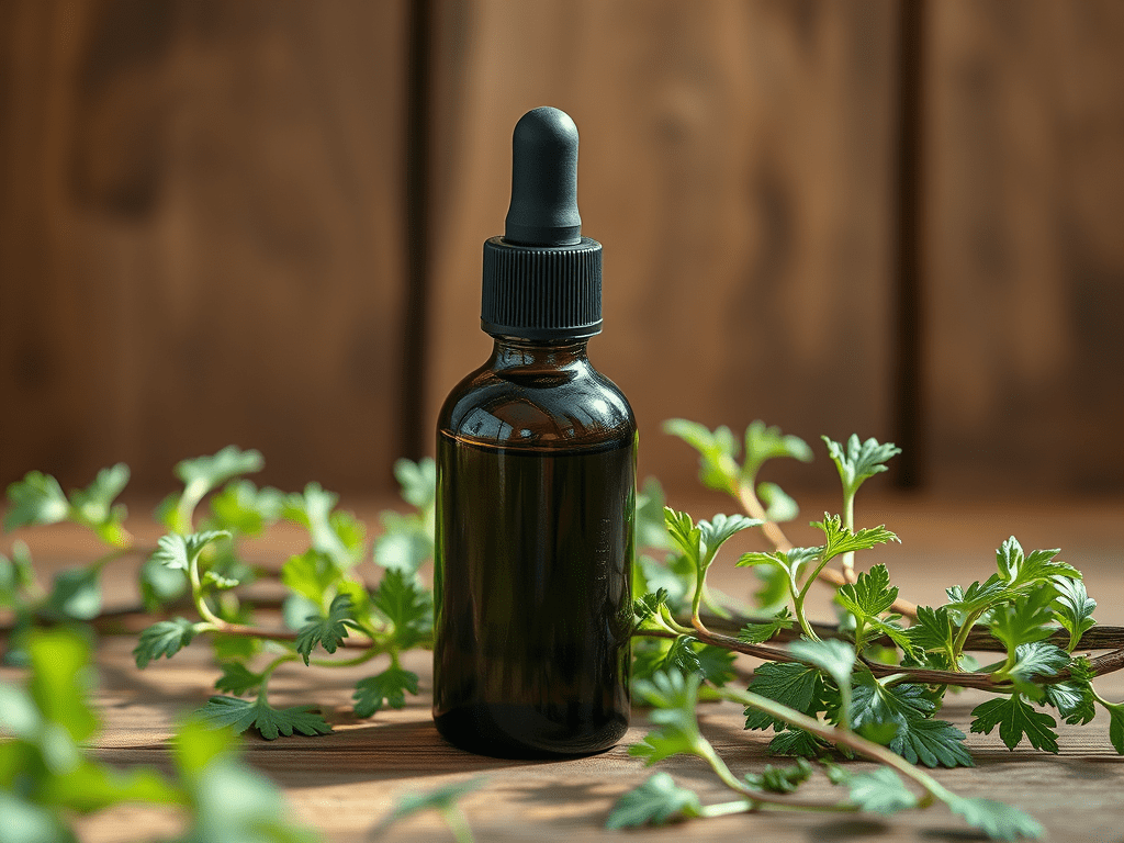 Nachhaltiges Brennnessel-Haaröl mit Rapsöl